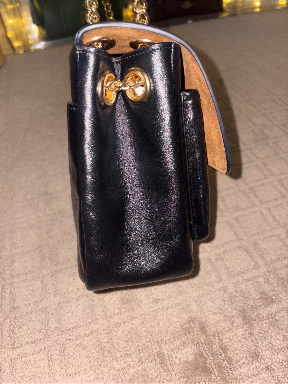 COACH Elodie in Signature canvas/black leather. - Picture 12 of 13